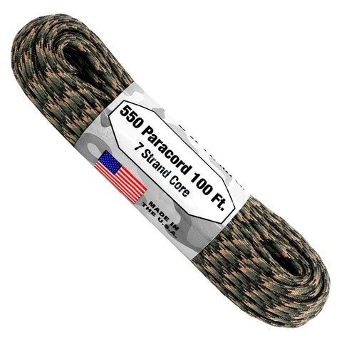 Atwood Rope MFG. 550 Paracord - Forest Camo