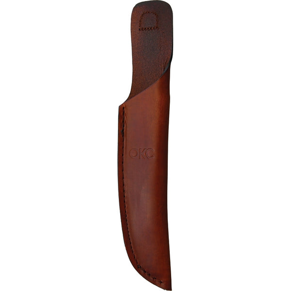 Ontario Old Hickory Hunting Knife + Leather Sheath 