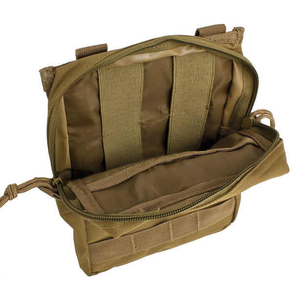 Red Rock Outdoor Gear Large MOLLE Utility Pouch Coyote