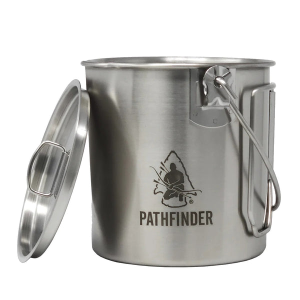 Pathfinder Stainless Steel 1QT. Bush Pot