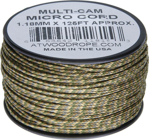 Atwood Rope 1.18mm Micro Cord - Multi-Cam