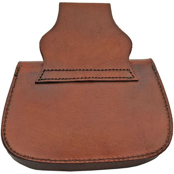 Leather Bush Craft Saddle Belt Bag