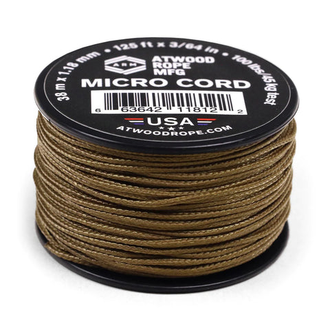 Atwood Rope 1.18mm Micro Cord - Coyote