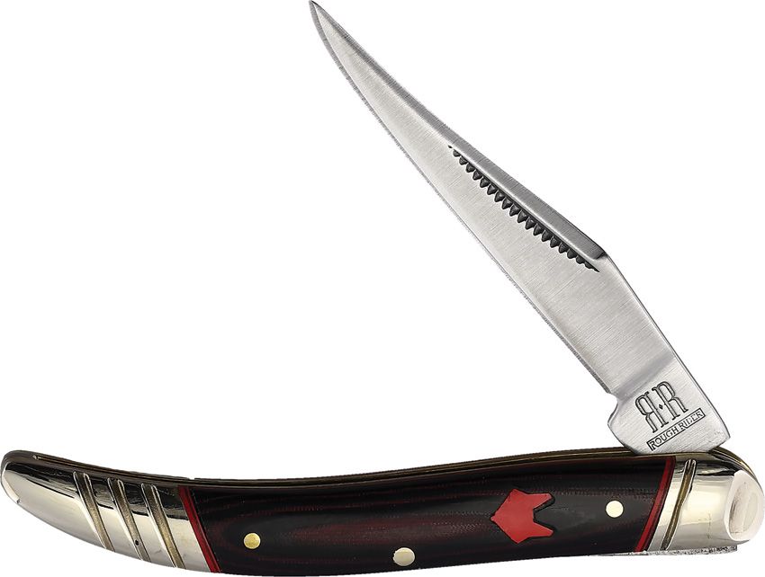 ROUGH RYDER Red Fox Mini Toothpick Pocket Knife RR2296