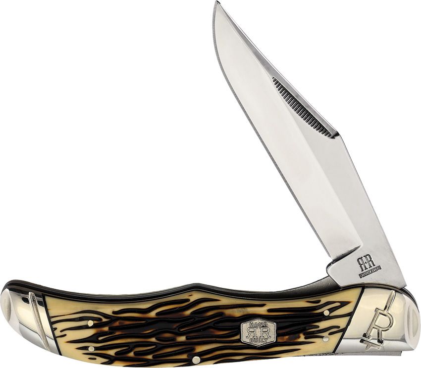 ROUGH RYDER Tuff Stag One-Blade Folding Hunter Pocket Knife RR2368