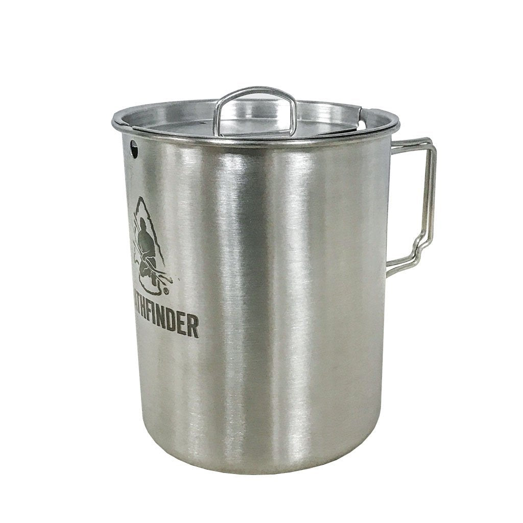 Pathfinder, 25oz Cup and Lid Set, Stainless Steel