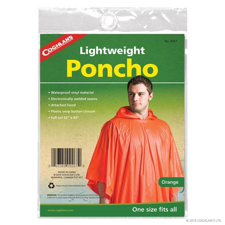 Rain Poncho - Survival Gear Canada