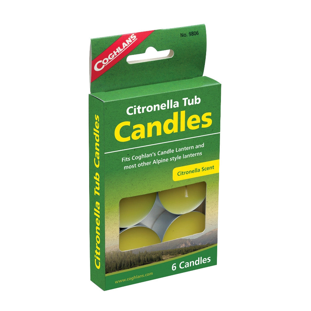 Citronella Tub Candles - Survival Gear Canada