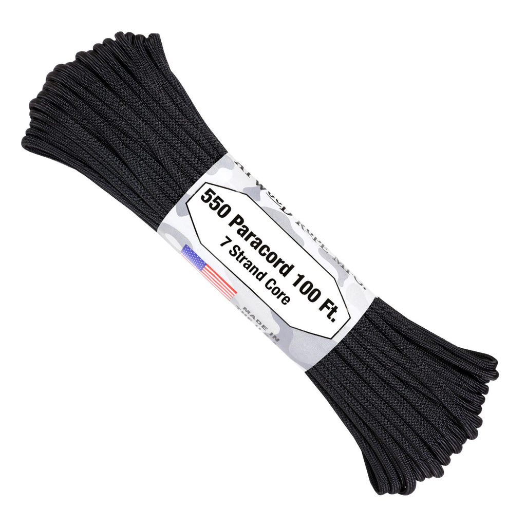 Atwood Rope MFG. 550 Paracord -Black