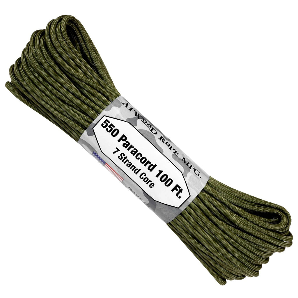 Atwood Rope MFG. 550 Paracord - Olive Drab