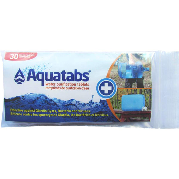 Aquatabs Water Purification Tablets 20 L - Survival Gear Canada