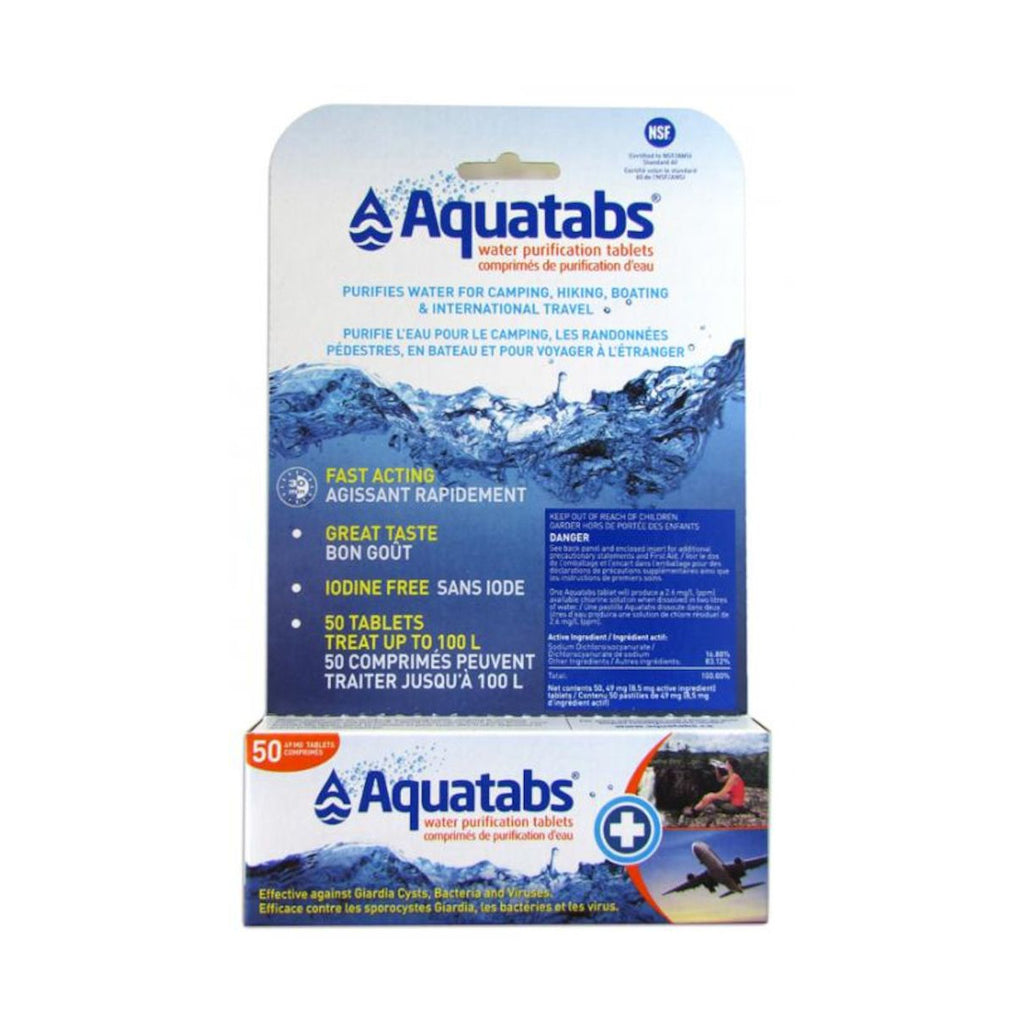 Aquatabs Water Purification Tablets 1L - Survival Gear Canada