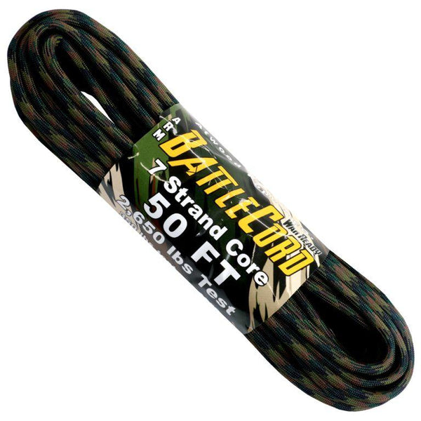 Atwood Rope 5.6mm Battle Cord - Woodland Camo