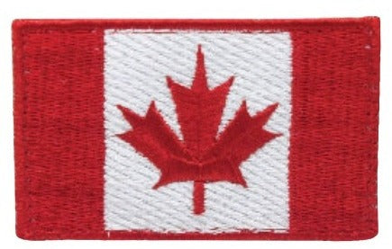 Canadian Flag Patch Red