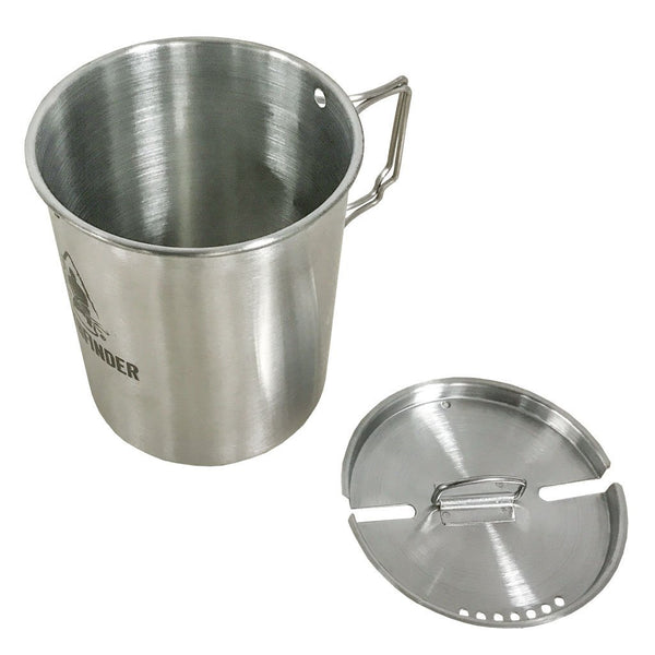 Stainless Steel 25 oz Cup & Lid Set - Survival Gear Canada