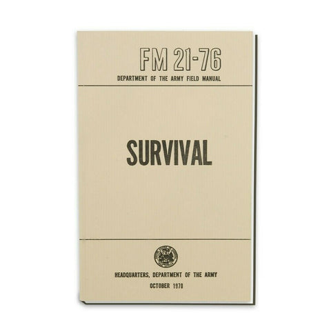 FM 21-76 Survival Manual - Survival Gear Canada