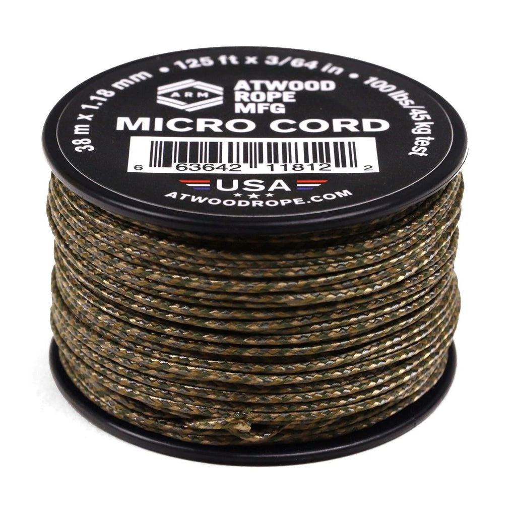 Atwood Rope 1.18mm Micro Cord - M Camouflage