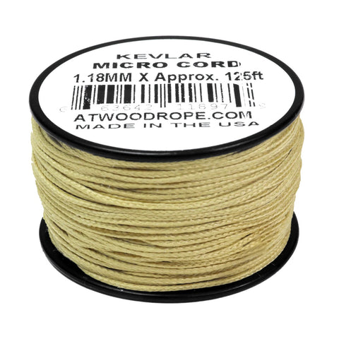 Atwood Rope MFG. Micro Cord Kevlar - Yellow