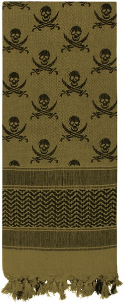 Military Scarf Shemagh Skulls