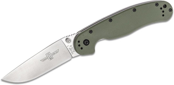  Ontario RAT Model 1 Folding Knife Linerlock Green