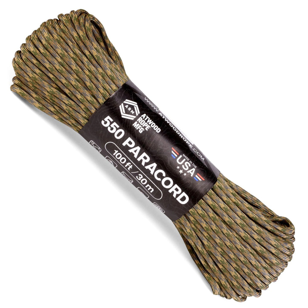 Atwood Rope MFG. 550 Paracord - M Camouflage