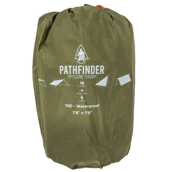 Pathfinder Nylon Tarp - OD GREEN