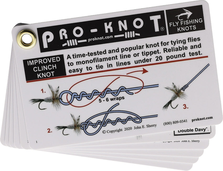 Fly Fishing Knot Tying Cards