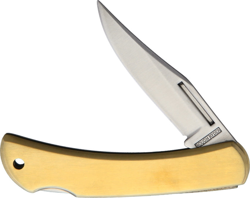 Rough Ryder RR2004 Brass Lock back Knife