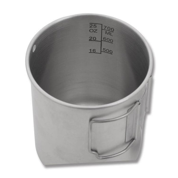 Stainless Steel 25 oz Cup & Lid Set - Survival Gear Canada