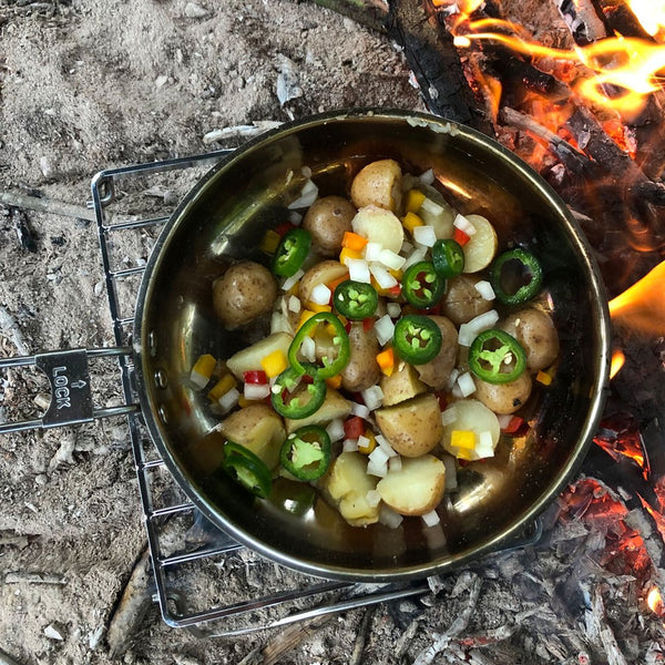 Folding Skillet and Lid - Survival Gear Canada