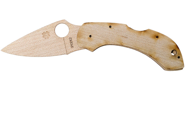 Spyderco Dragonfly C28 Wooden Knife Kit