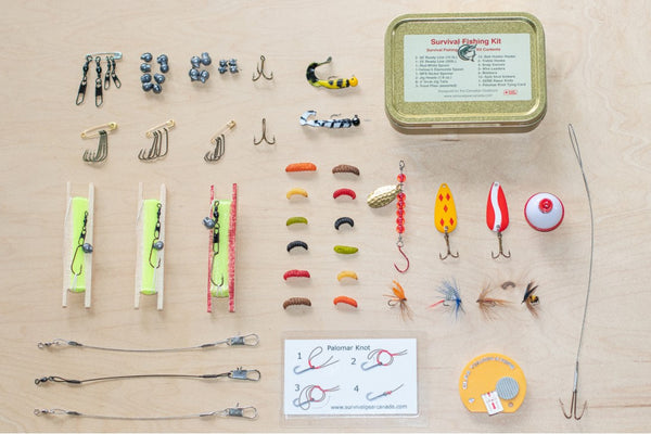 Survival Fishing Kit Contents