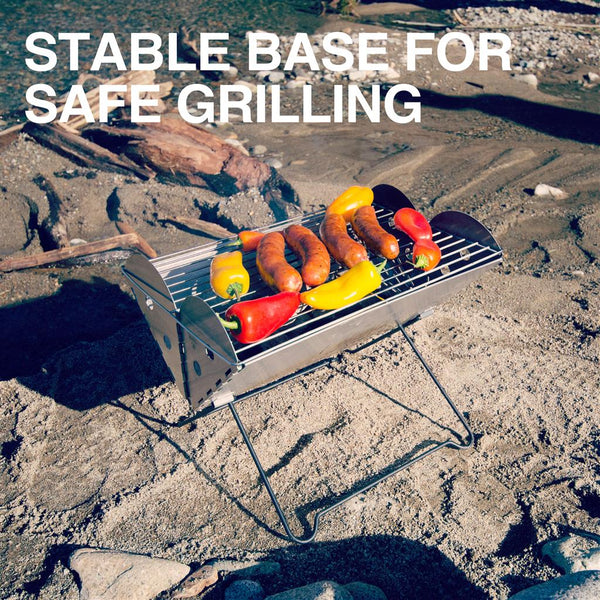 Flat Pack Grill and Fire Pit - Survival Gear Canada