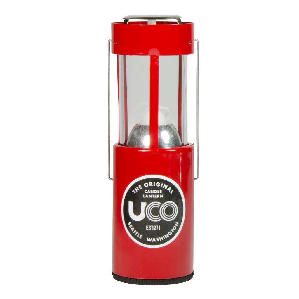 CLASSIC SERIES ORIGINAL UCO CANDLE LANTERN - PAINTED RED