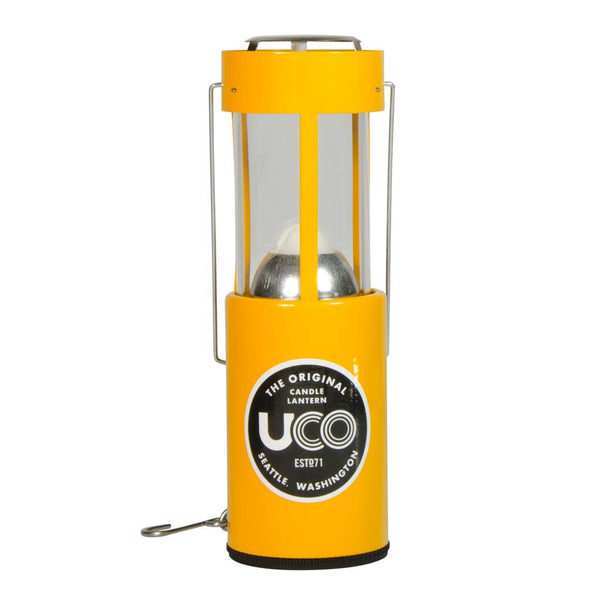 CLASSIC SERIES ORIGINAL UCO CANDLE LANTERN - PAINTED YELLOW