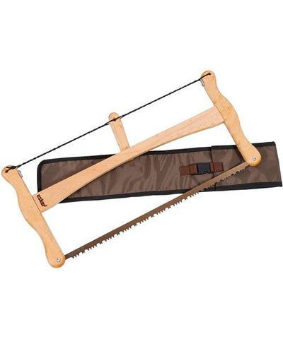 Esker 24"Bird’s Eye Maple  Folding Bucksaw with Bag